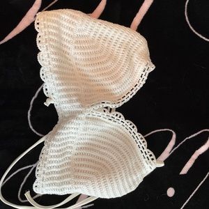 Hollister Crochet Bikini Top